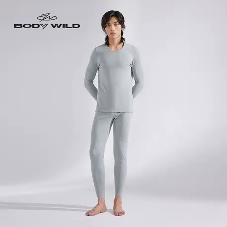 BODYWILD宝迪莫达尔秋裤男保暖裤双层加厚包腰长裤冬款ZBN73RH3图片