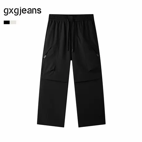 gxg.jeans男装 多色口袋设计宽松工装长裤休闲裤男士 25年冬新品商品大图
