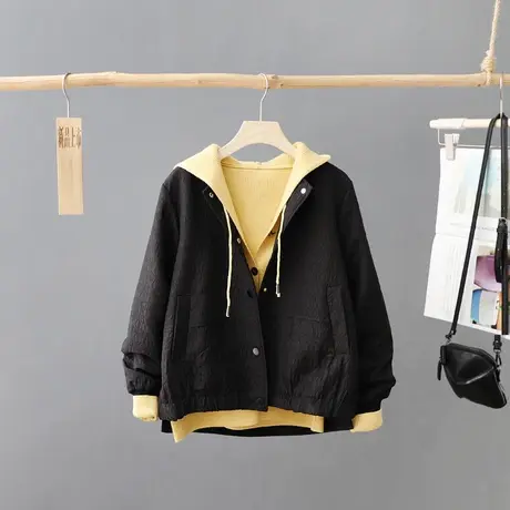 设计感小众洋气时尚刺绣棒球服女短款宽松休闲外套上衣洋气夹克衫图片