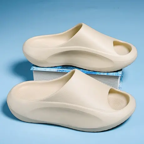 椰子拖鞋男款夏季潮牌外穿防滑踩屎感厚底凉拖青少年运动沙滩凉鞋商品大图