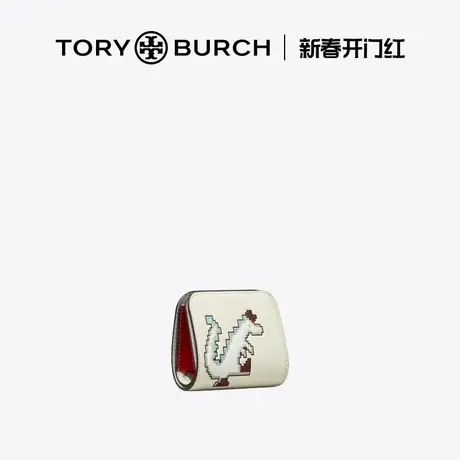 【12期免息】TORY BURCH 汤丽柏琦 生肖龙翻盖卡包钱包159234商品大图