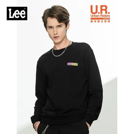 Lee商场同款21秋冬新品标准版多色印花男长袖卫衣潮LMT001192CRU图片