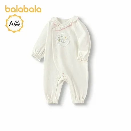 【商场同款】巴拉巴拉婴儿连体衣宝宝睡衣新生儿哈衣2025新款精致商品大图