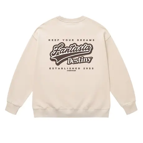 潮牌设计感美式情侣款卫衣2023年冬季男女潮流宽松加绒长袖外套商品大图