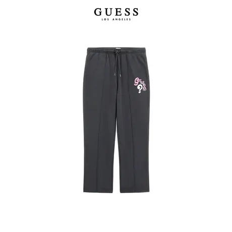 GUESSOriginals23年新款秋男士潮流印花基础系带长裤-M4RB23KBJ31图片