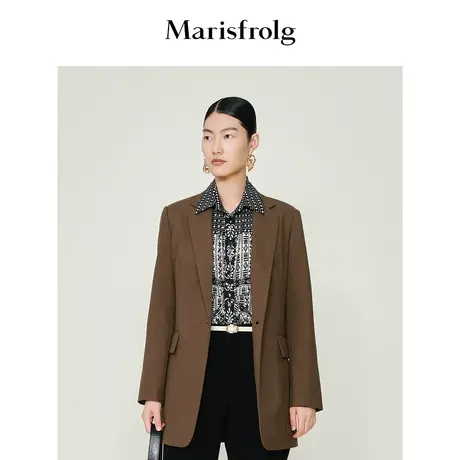 【奥莱清仓保暖季特价 】玛丝菲尔西装图片