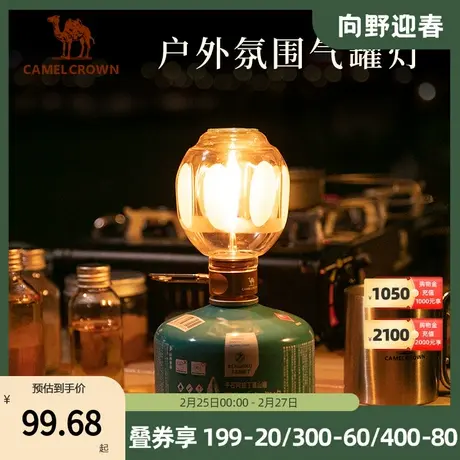 户外精致露营气灌灯复古便捷帐篷氛围灯营地灯照明燃气灯大肚汽灯图片