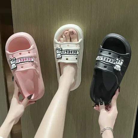 拖鞋外穿夏季女2024新款时尚网红室内家居踩屎感防滑凉拖鞋ins潮商品大图