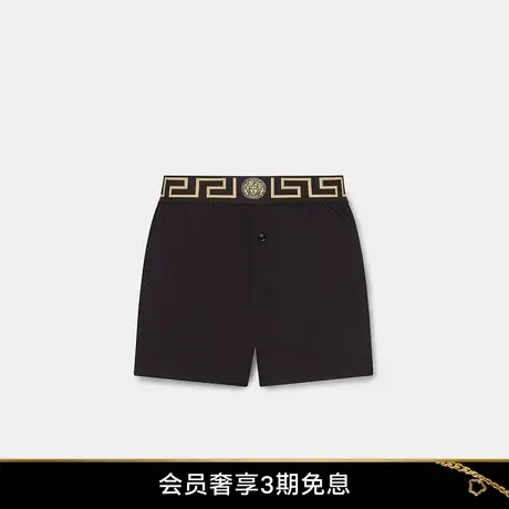 【甄选礼物】VERSACE/范思哲 男士Greca镶边平角裤图片