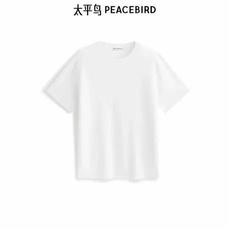【商场同款】太平鸟男装满版提花圆领T恤春新款时尚短袖B1EEF1427图片