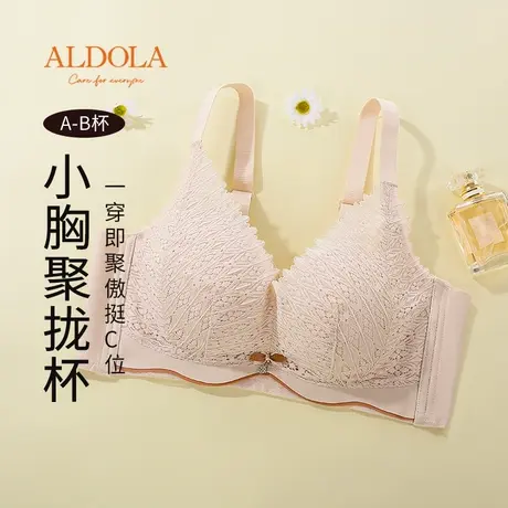 雅黛丽内衣小胸聚拢显大性感文胸无钢圈收副乳防下垂调整型女胸罩商品大图