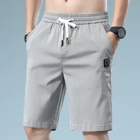 五分休闲短裤男士宽松外穿夏季薄款夏天半截工装中裤子男款大裤衩商品大图