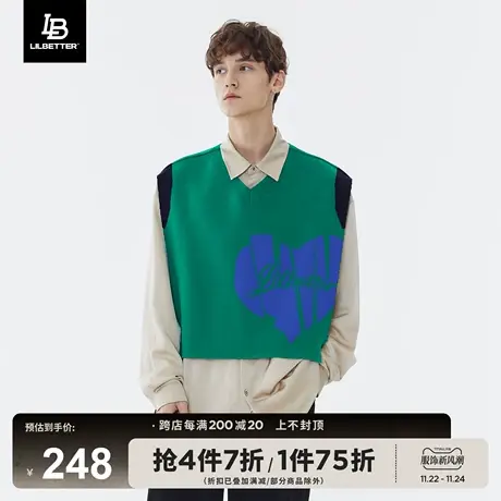 Lilbetter衬衣男美式复古上衣设计衣服痞帅polo衬衫潮流长袖寸衫商品大图