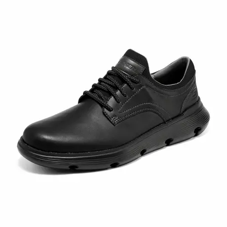 Skechers斯凯奇春夏季新款男鞋商务皮鞋通勤减震轻便休闲鞋204702商品大图