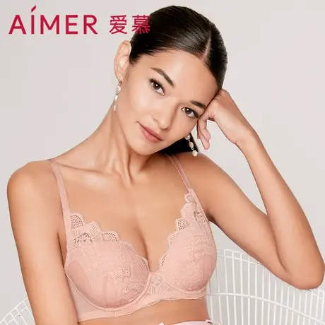 爱慕Aimer在线-心动城堡3/4薄模杯洞洞杯文胸AM116741商品大图