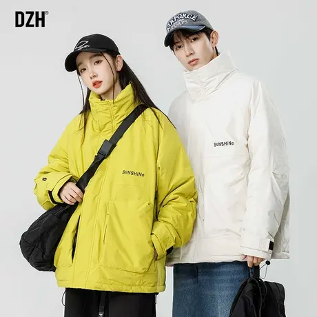 情侣棉衣男冬季加厚保暖面包服男款工装棉服男生外套2023新款棉袄商品大图