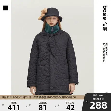 bosie2023冬季宽松棉服男情侣无性别时尚保暖加厚设计棉衣百搭潮商品大图