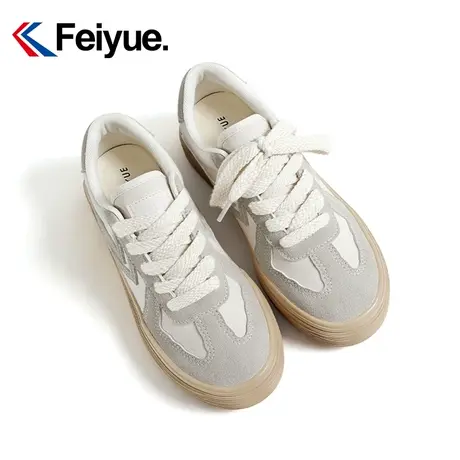 feiyue/飞跃复古简约休闲鞋2024春季新款百搭情侣同款运动板鞋939商品大图