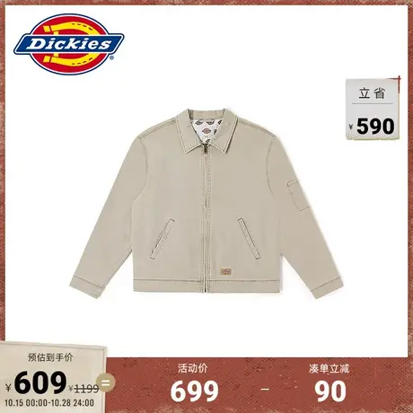 Dickies秋冬工装风 翻领休闲夹克外套 上衣 男女情侣图片