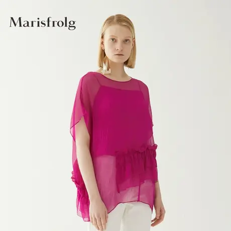 【奥莱清仓保暖季特价 】玛丝菲尔蕾丝衫商品大图