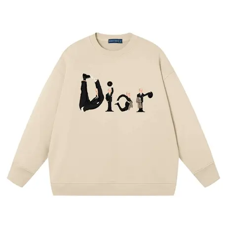 秀洛恶搞CD创始人设计师周边同款圆领卫衣纯棉春秋衣服宽松潮流款图片