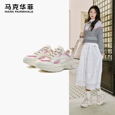 马克华菲老爹鞋女2025新款秋冬季chic鞋子厚底夏季休闲运动鞋女鞋商品大图