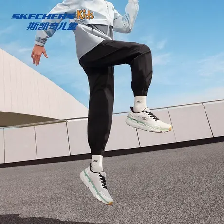 Skechers斯凯奇儿童弹力透气运动裤子男中大童柔软舒适梭织长裤商品大图