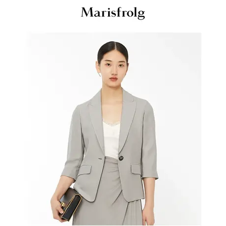 【透气亲肤系列】玛丝菲尔秋季新款石墨烯科技面料西装图片