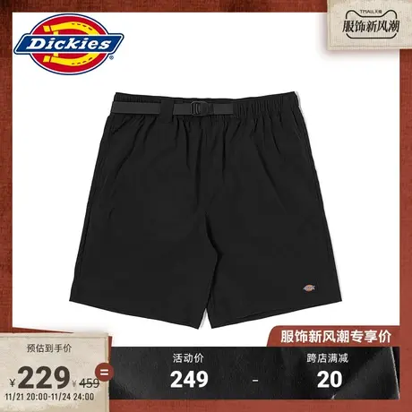 Dickies 春夏工装 橡筋腰头休闲运动短裤宽松商品大图