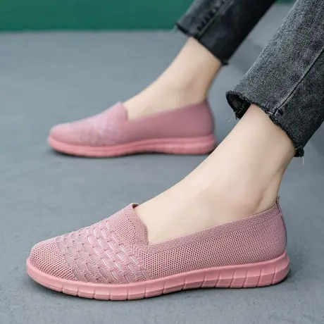 2023春季新款老北京布鞋中老年女鞋时尚平底鞋老人鞋超轻妈妈单鞋商品大图