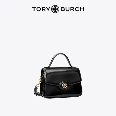 【12期免息】TORY BURCH 汤丽柏琦 ROBINSON小号翻盖手提包147467商品大图