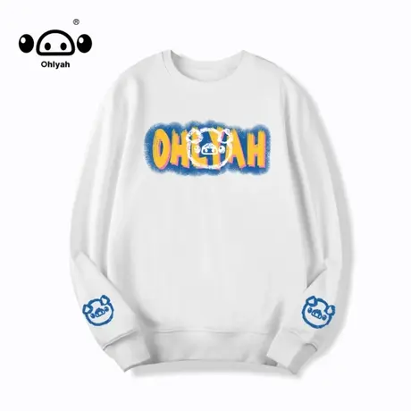 简约国潮牌ins秋季卫衣女韩版纯棉宽松女生穿搭oversize学生外套商品大图