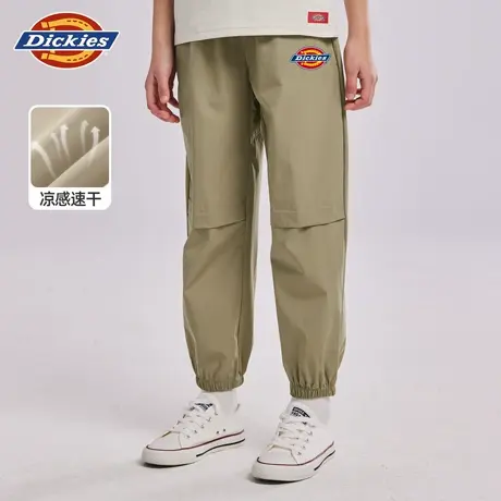 Dickies童装男童速干裤子2025新款儿童夏季长裤男孩春季工装裤薄A图片