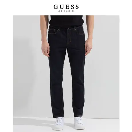 【38上新季】GUESS款男士青流行时尚直筒牛仔裤图片
