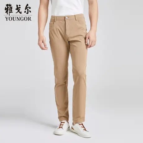 【商场同款】雅戈尔男士长裤春季新款官方商务休闲上班穿长裤男商品大图