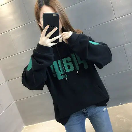 卫衣2023年新款女装韩版秋冬季秋款秋装宽松女士加绒外套爆款上衣图片