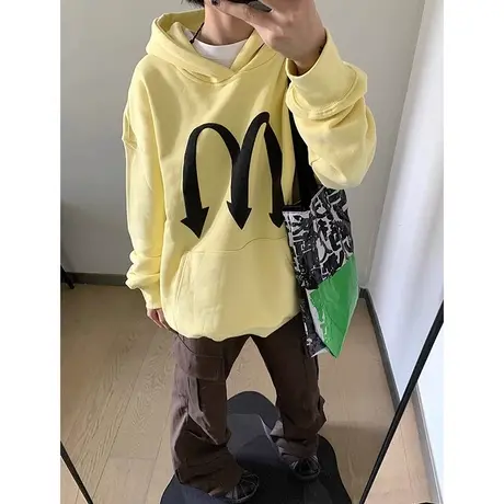 超火cec连帽卫衣女春秋装薄款宽松显瘦洋气韩版学生外套上衣ins潮图片