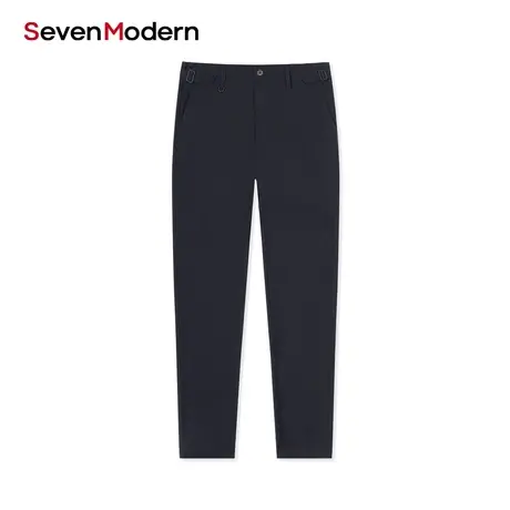 【清仓商场同款】柒牌奥莱男装潮SevenModern时尚青年运动休闲裤图片