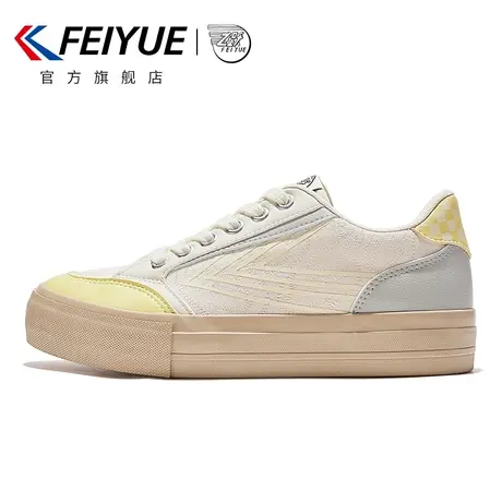 feiyue/飞跃帆布鞋女鞋2023春季新款时尚街拍休闲鞋厚底板鞋潮895图片