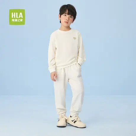 HLA/海澜之家亦心即为系列卫衣25春夏新款宝宝休闲上衣男女童儿童商品大图