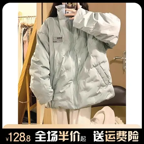 高级感超好看加厚棉衣棉服女秋冬季2023新款爆款保暖夹棉外套百搭图片