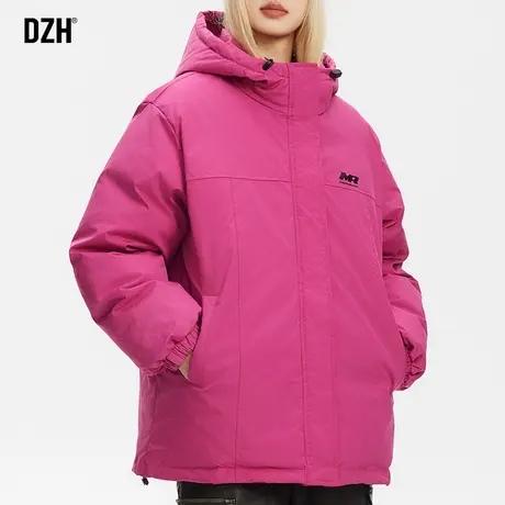 男士美式飞行员棉服男外套冬季2023新款加厚连帽棉衣冲锋衣中性风商品大图