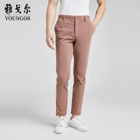 雅戈尔 商场同款男粉红户外系列休闲裤YCKQ330481OWY商品大图