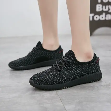 Warrior/回力低帮女鞋春夏季透气厚底网鞋学生鞋椰子鞋轻便网面鞋商品大图