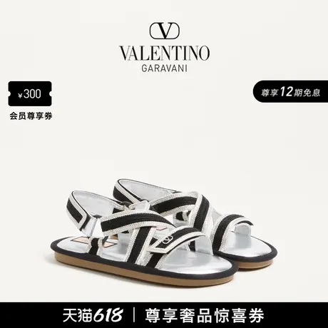 [礼物][12期免息]华伦天奴VALENTINO女士 LAKE POWELL 刺绣凉鞋图片