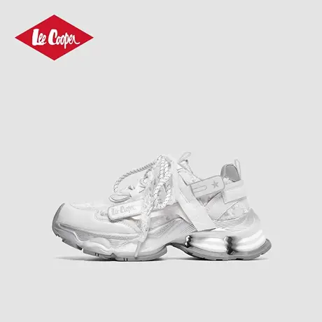 【交个朋友618现货开抢】LeeCooper老爹鞋女款厚底增高夏季运动鞋商品大图