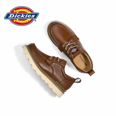 Dickies工装鞋男款低帮夏季真皮男鞋皮鞋厚底马丁鞋男士休闲鞋子商品大图