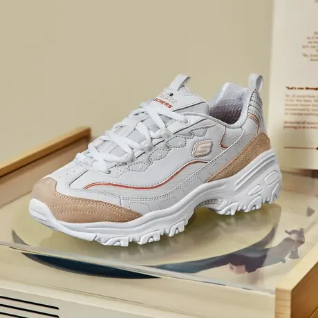 Skechers斯凯奇摩卡熊2代女子老爹鞋2025复古学院风小白鞋150231商品大图