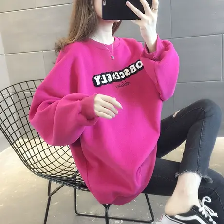 卫衣2024年新款女装韩版春秋季春款春装宽松女士薄款上衣外套爆款图片