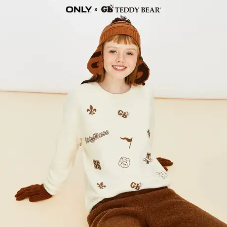 【元气珠珠】ONLY GB TEDDY BEAR泰迪熊联名针织衫女|122413036商品大图